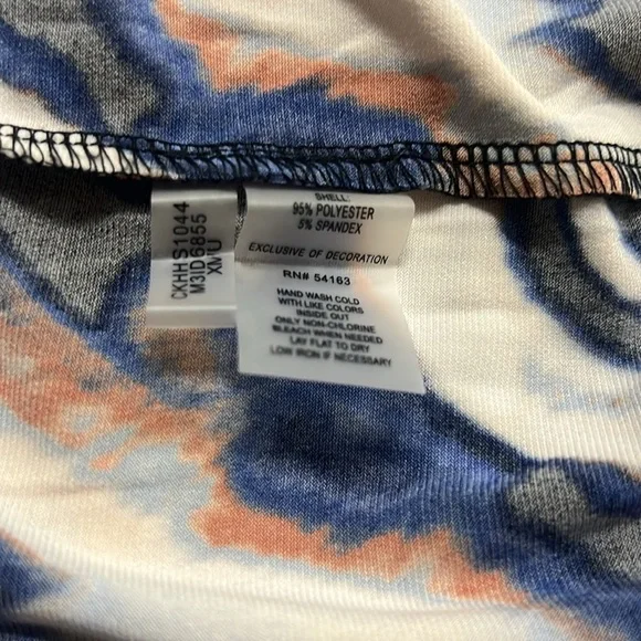 Calvin Klein 3/4 Sleeve Wrap dress size L - Picture 7 of 7